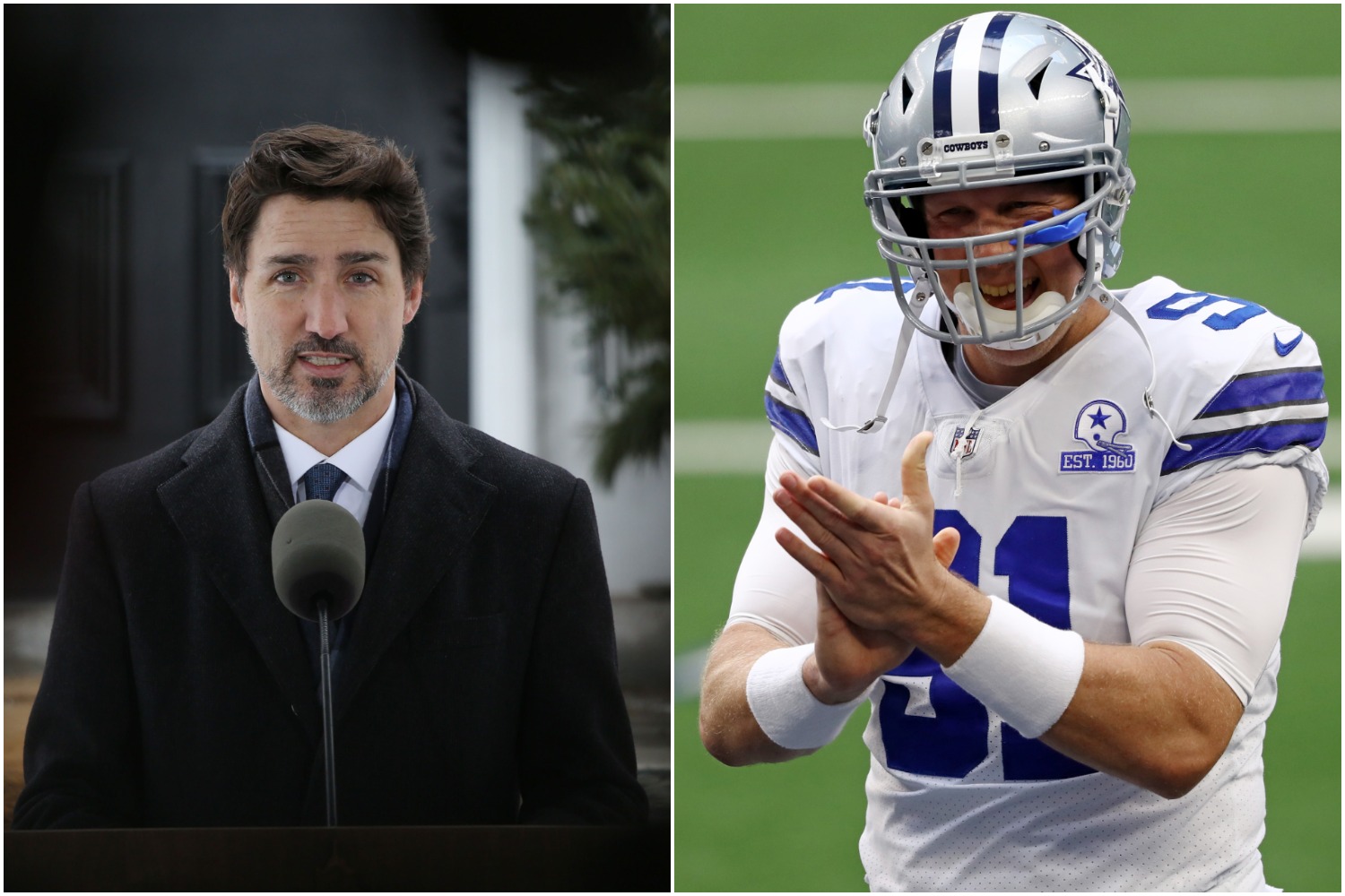 Canadian Prime Minister Justin Trudeau gave a huge public shoutout to Dallas Cowboys long snapper L.P. Ladouceur