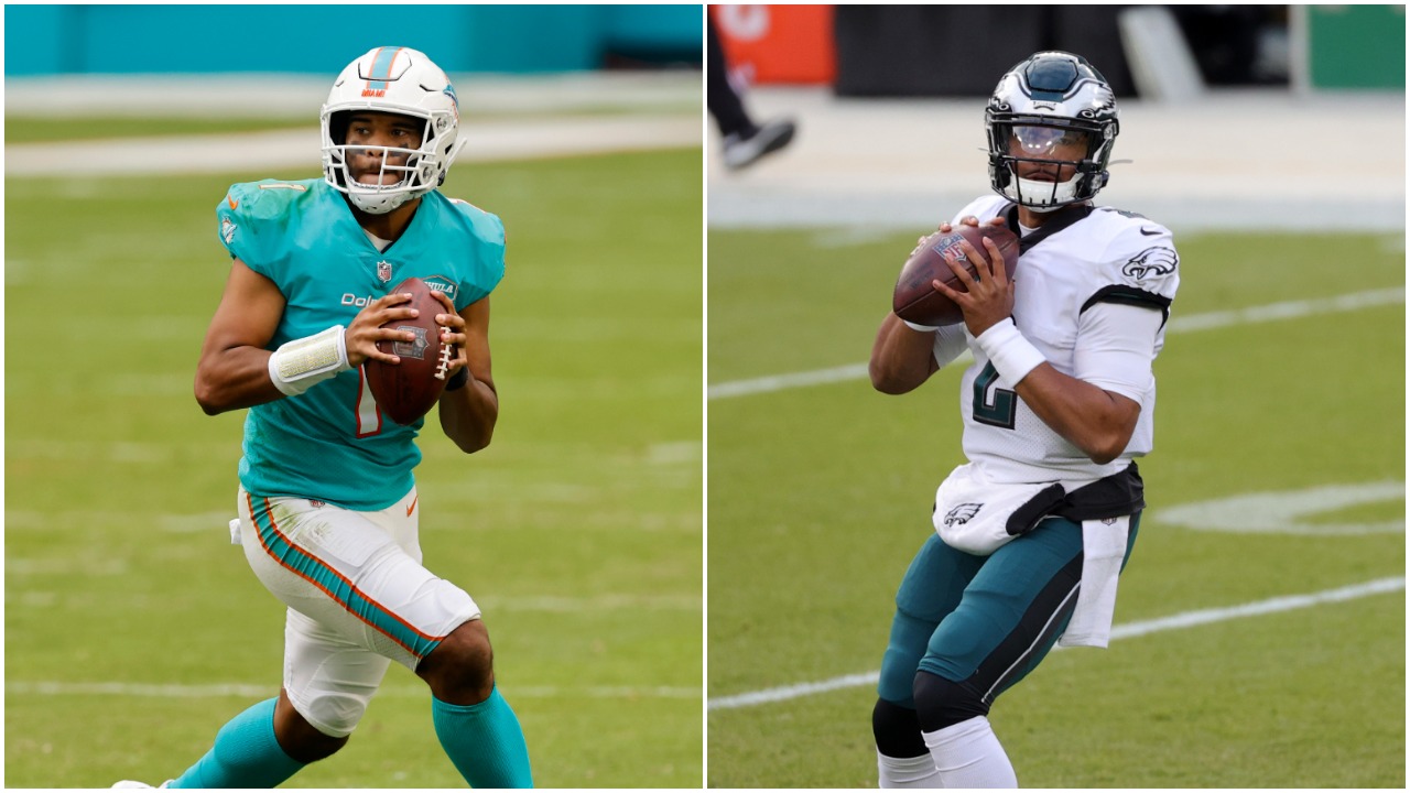 Will Jalen Hurts OR Tua Tagovailoa be more IMPRESSIVE in Dolphins