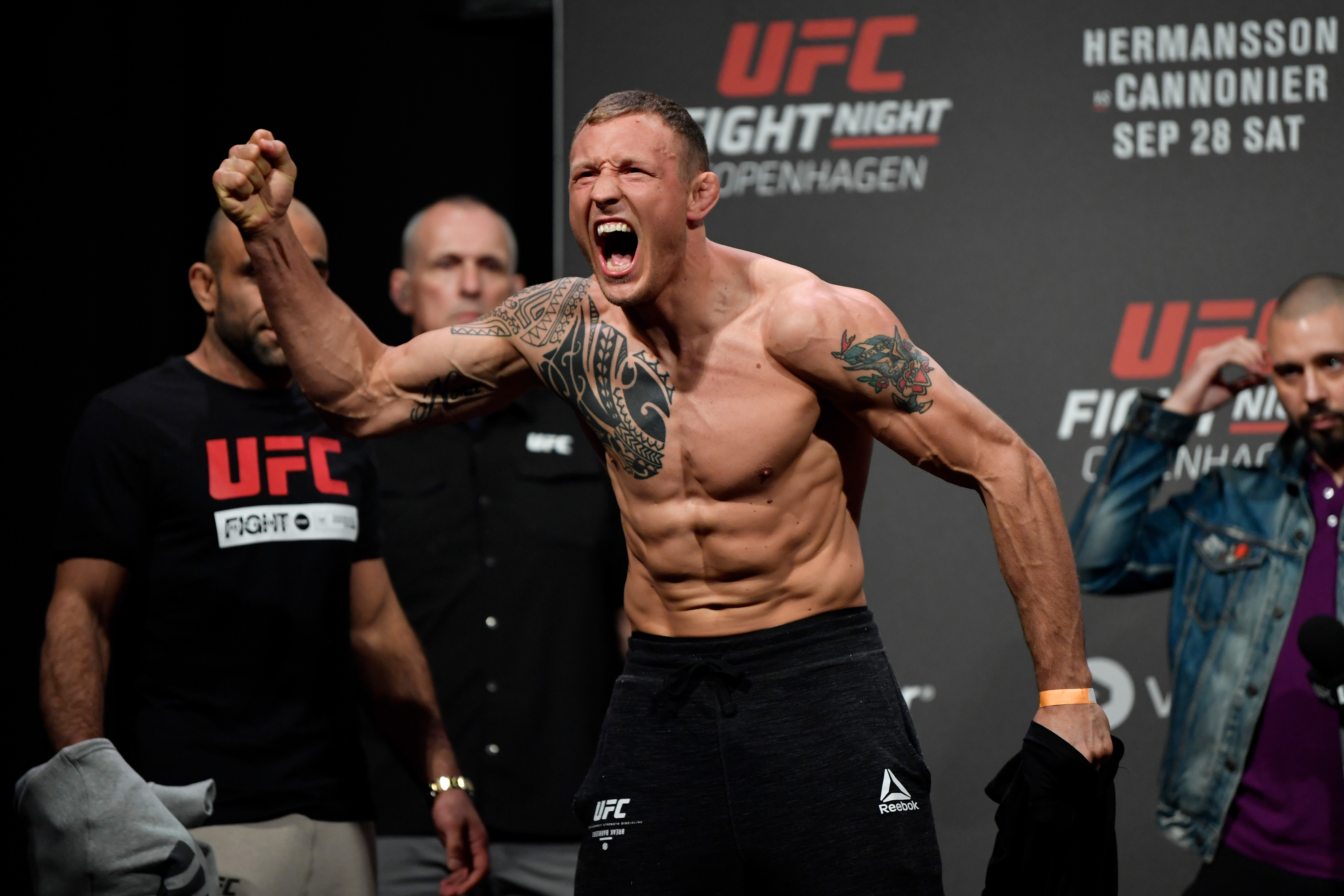 Jack Hermansson Explains the Mindset Behind His Screaming Fits Before Fights