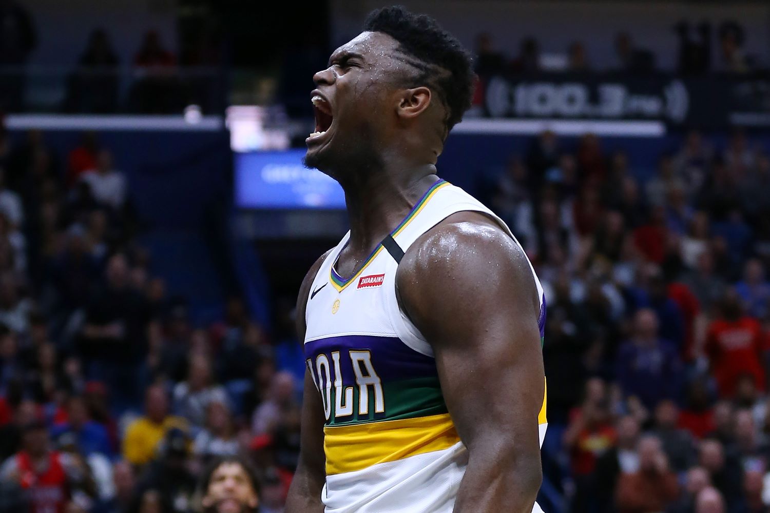 Zion Williamson faced plenty of questions about his weight as a rookie, but the latest update on his size should terrify the rest of the NBA.