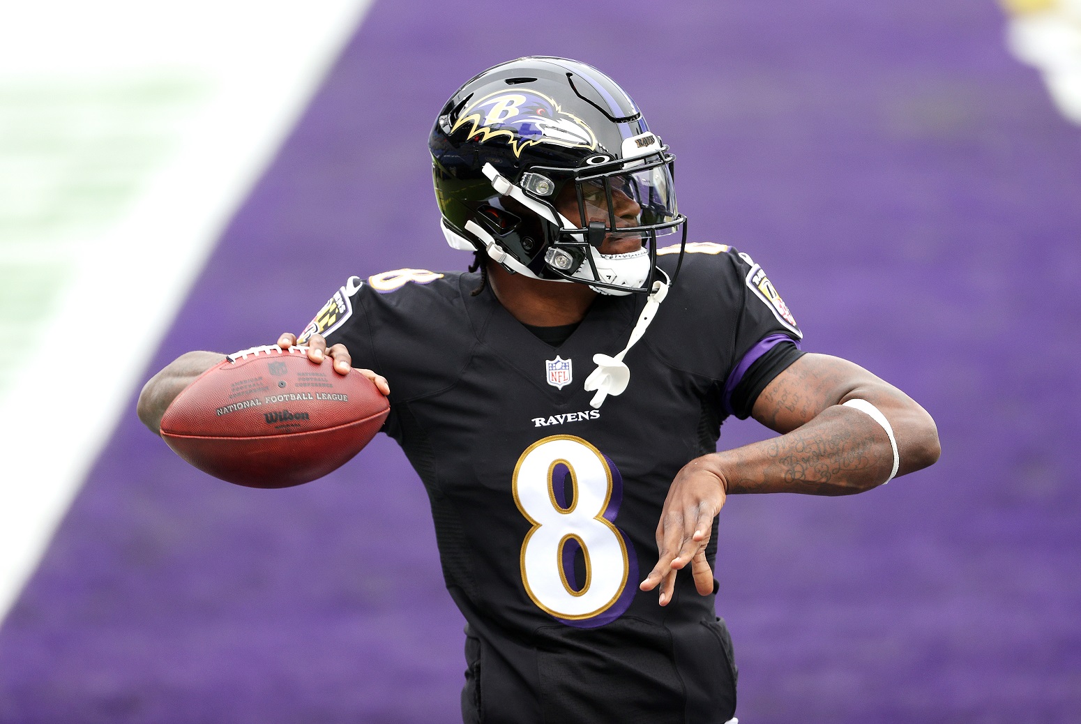 Lamar Jackson reason for wearing No. 8