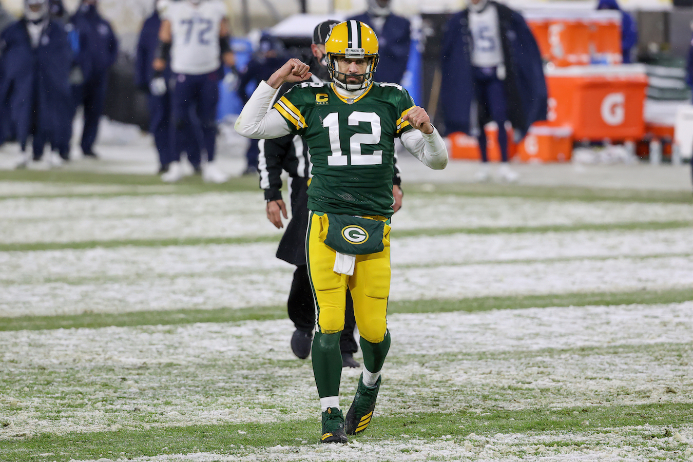 Green Bay Packers quarterback Aaron Rodgers has already earned an award for his 2020 performances.