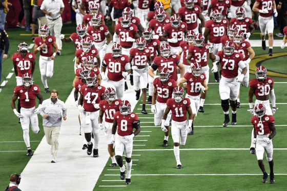 Alabama football team discount