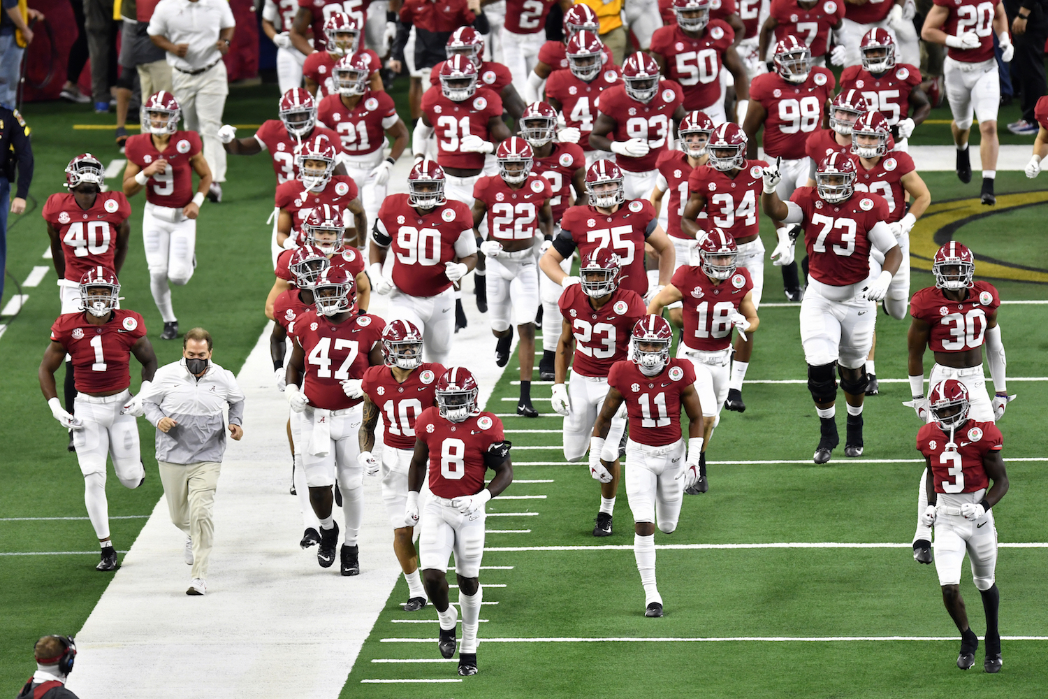 AHow did the Alabama Crimson Tide get their colorful name?