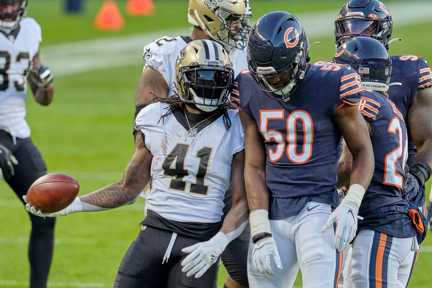 Alvin Kamara only needed three words to send a chilling warning to the Chicago Bears. Will the Saints emerge victorious on Sunday?