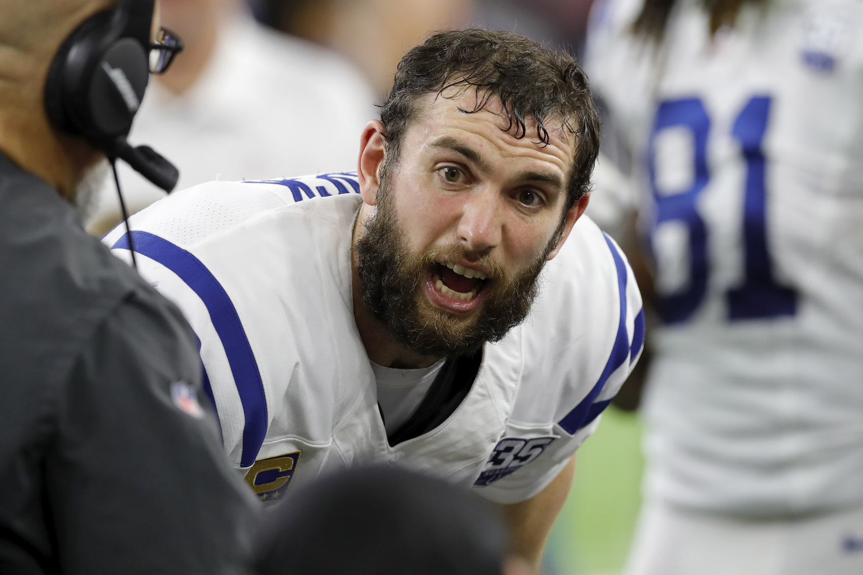 We don't hear from Andrew Luck too often. However, he recently came out of hiding -- kind of -- to talk about a former Colts teammate.