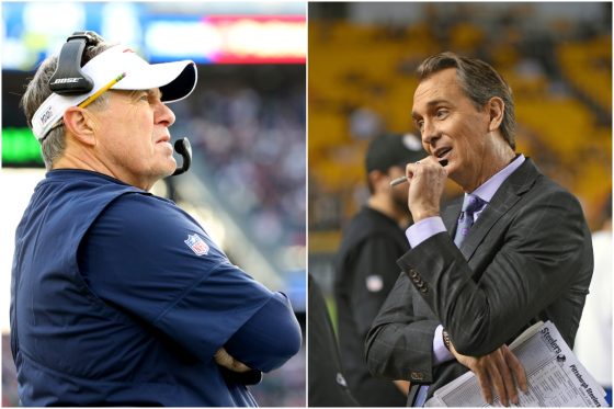 Cris Collinsworth has a star quarterback in mind who he believes would be an ideal fit for Bill Belichick and the New England Patriots.