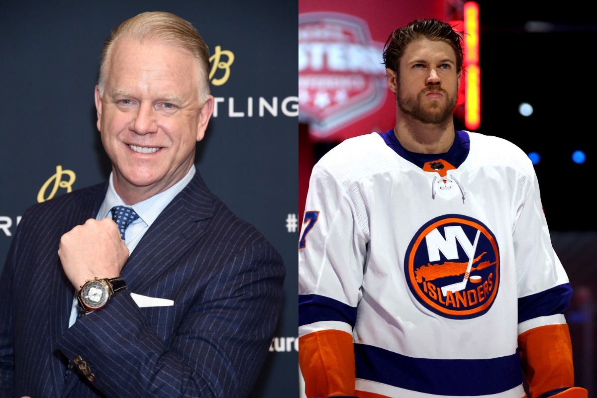Longtime NFL quarterback Boomer Esiason isn't the only famous athlete in his family. His son-in-law is Islanders wing and NHL veteran Matt Martin.