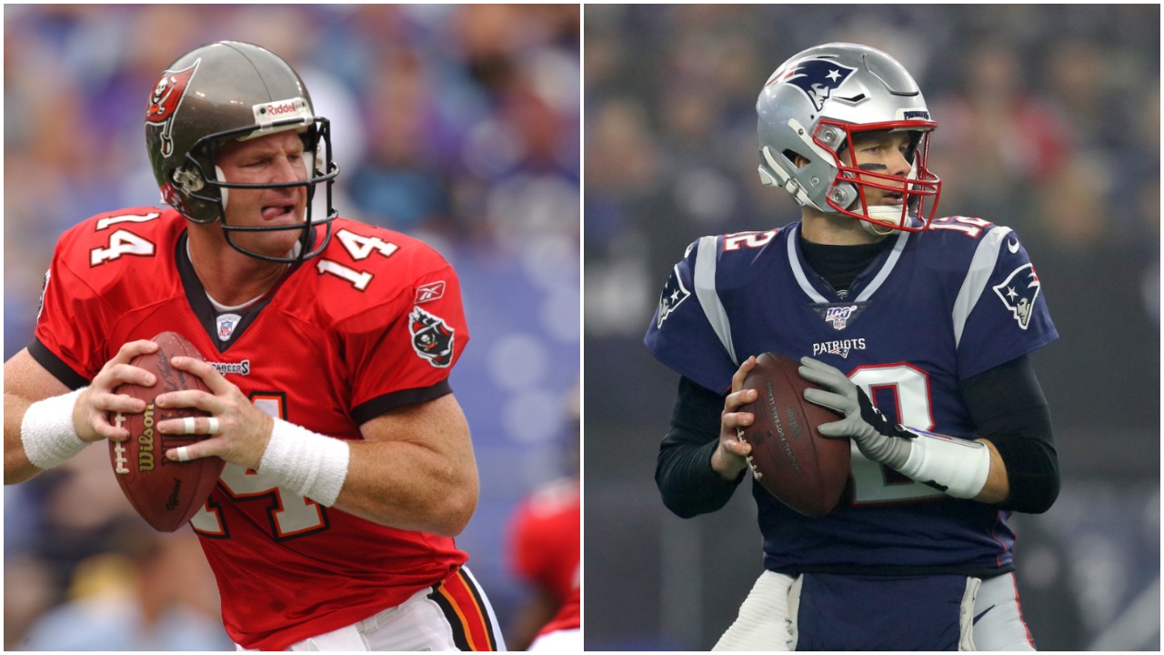 Brad Johnson Tom Brady