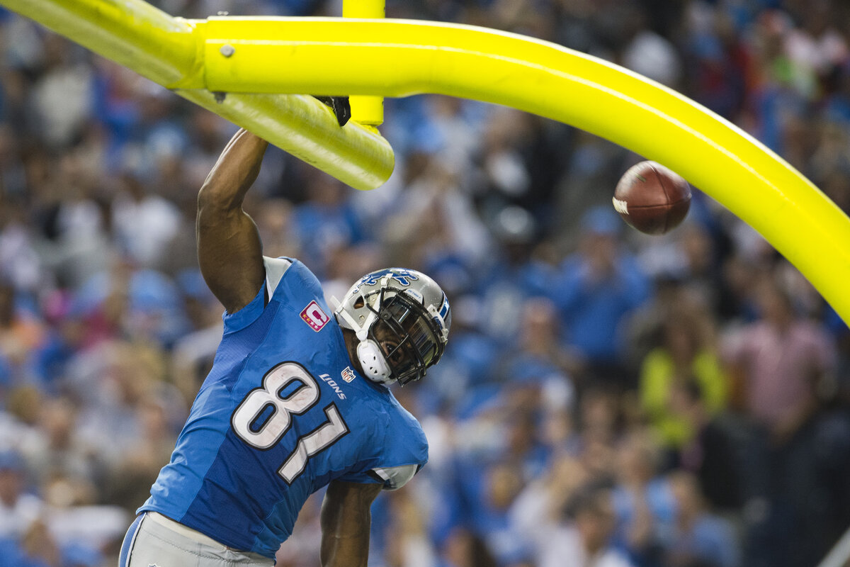 Detroit Lions great Calvin Johnson has fought with the team since retiring in 2016. Johnson just explained why he 'can't step foot' in the team's building.