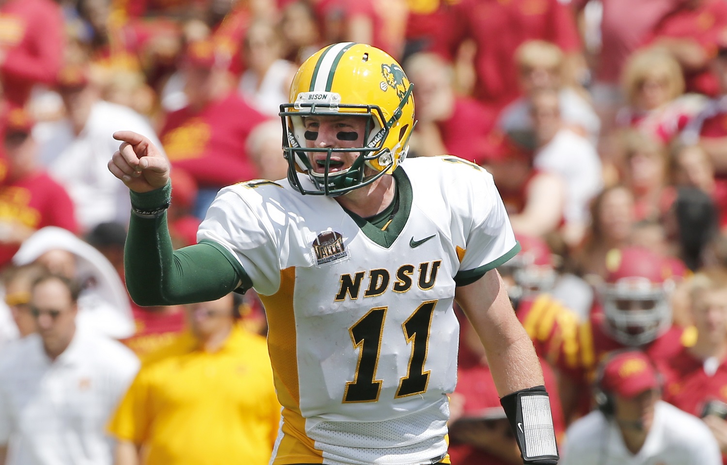 carson wentz ndsu shirt