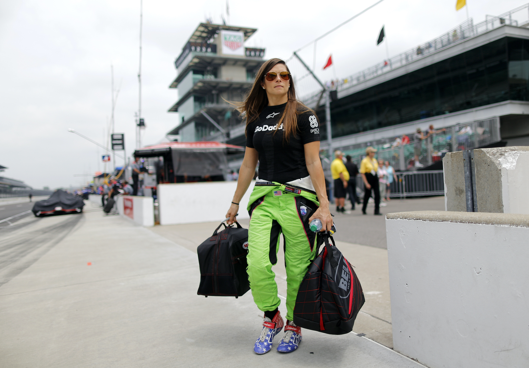 Before finding motorsports success, Danica Patrick spent a brief and unsuccessful time working in retail.