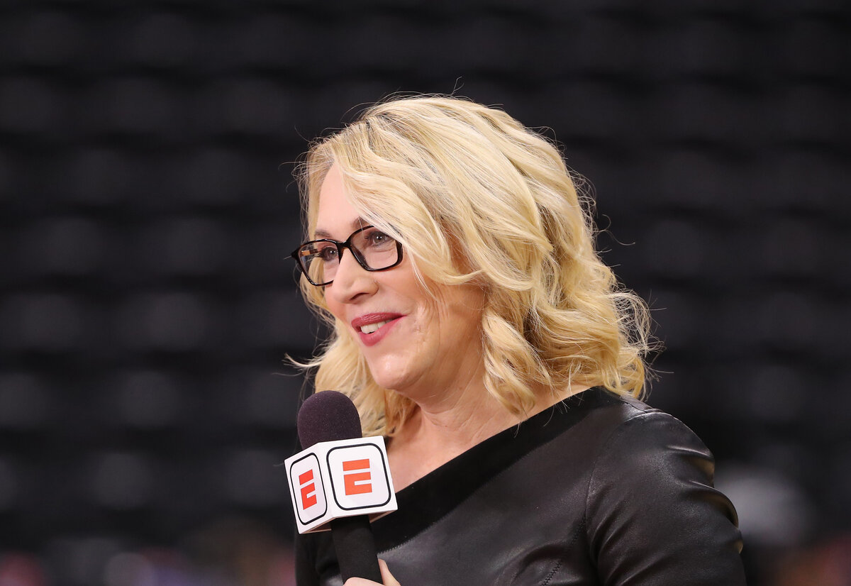 ESPN announcer Doris Burke worked in the NBA bubble last summer, and she had a commendable reason for why she never complained about anything.