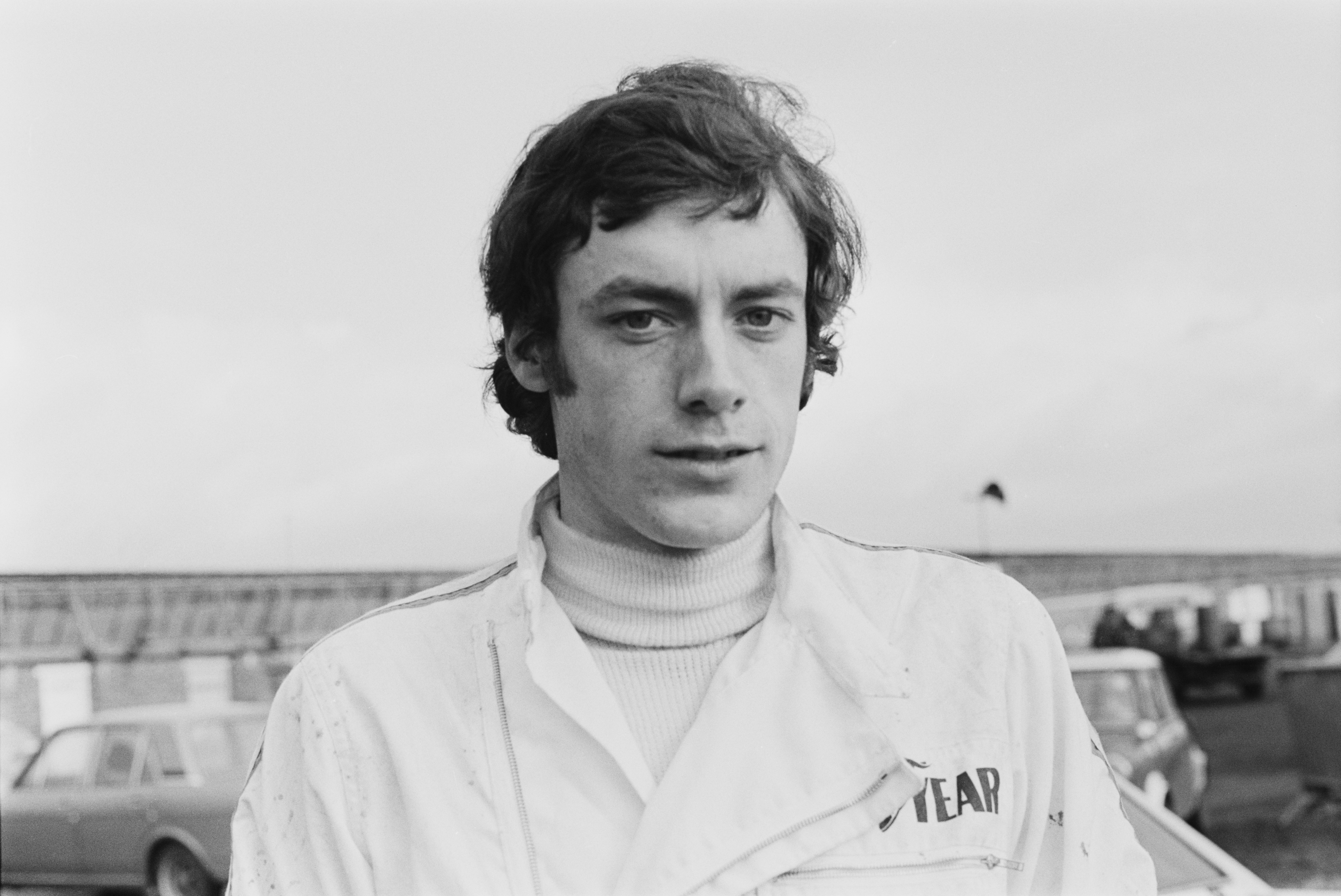 Racing driver Tom Pryce (1949-1977) during the Daily Express Crusader Championship in 1970