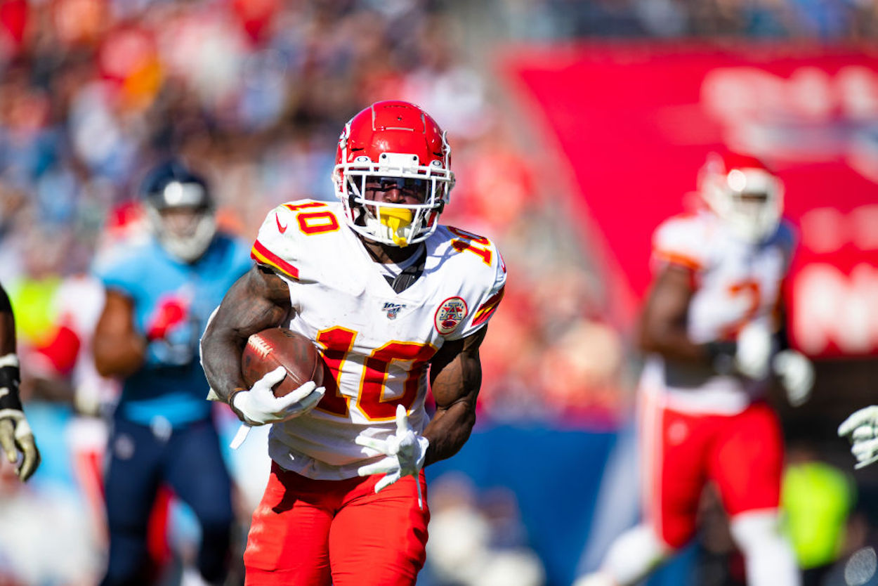 Tyreek Hill is widely considered the fastest man in the NFL today, but what was his fastest 40-yard dash time, and has anyone run it quicker?