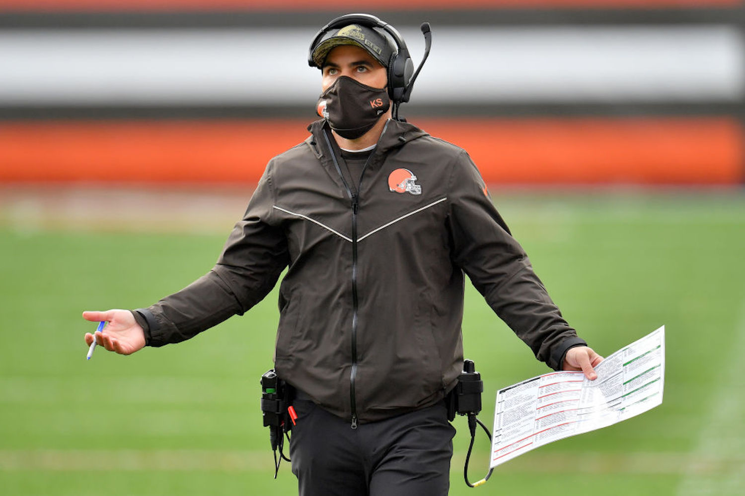 The Cleveland Browns will play their wild card game against the Pittsburgh Steelers without head coach Kevin Stefanski, but why?