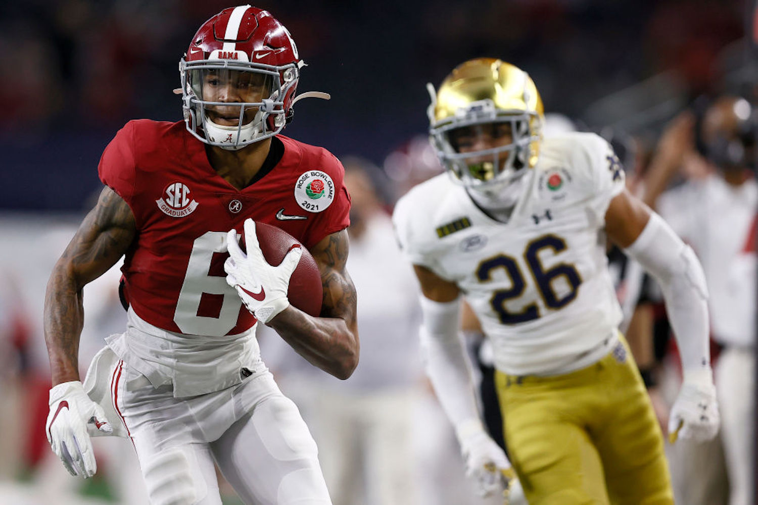 Alabama's Devonta Smith is the favorite to win the 2020 Heisman Trophy. Who was the last wide receiver to win the award and when was it?