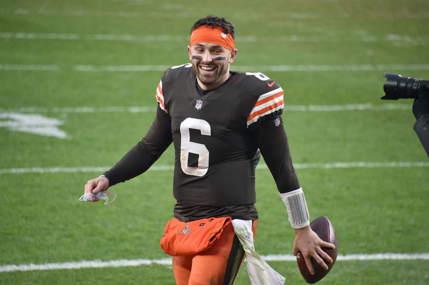 Colin Cowherd has never been a believer in Baker Mayfield, so the Browns clapped back at the Fox Sports host with a genius play call.