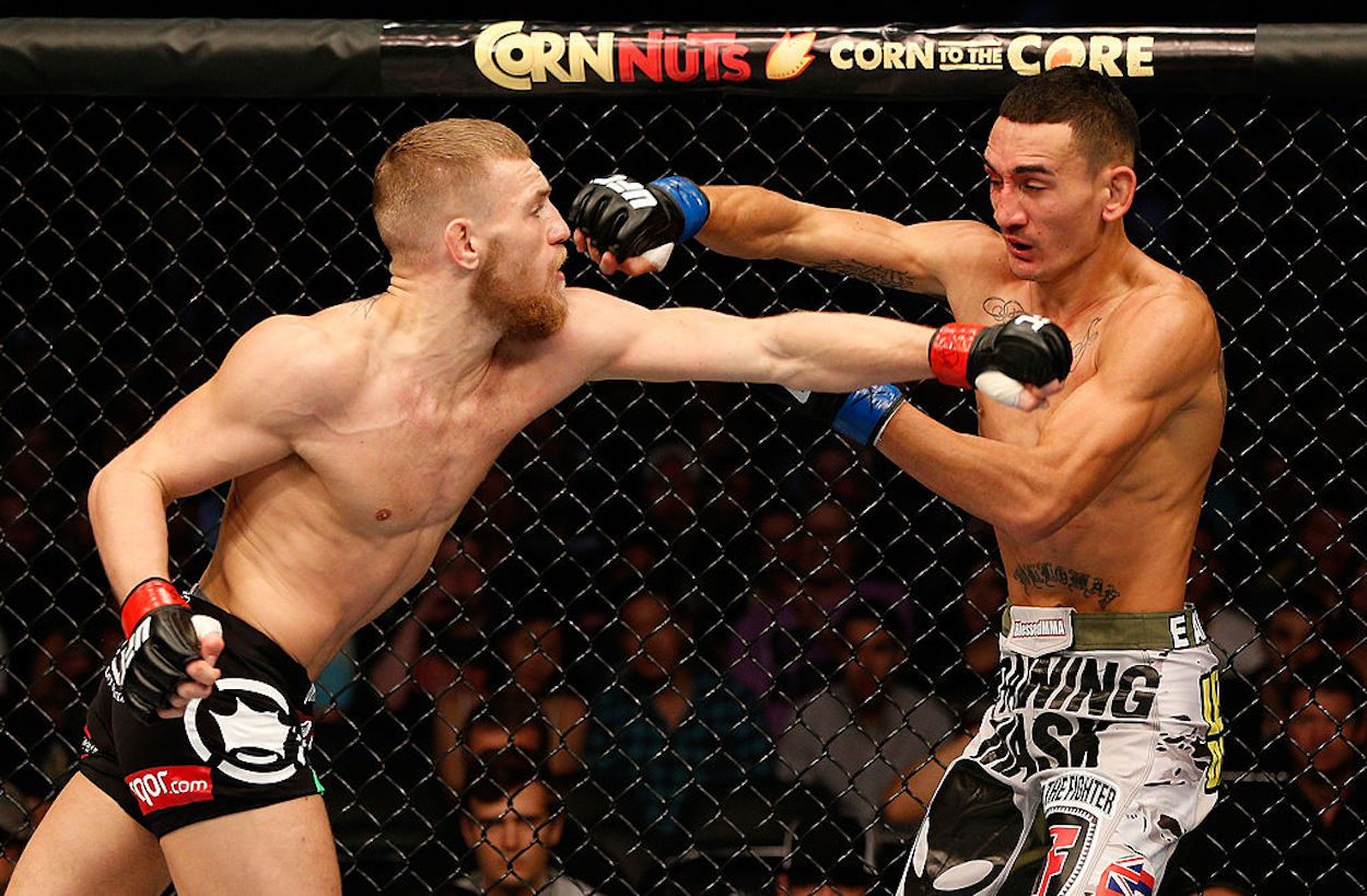 Conor McGregor defeated Max Holloway by unanimous decision in 2013, and it was later revealed he fought through a torn ACL.