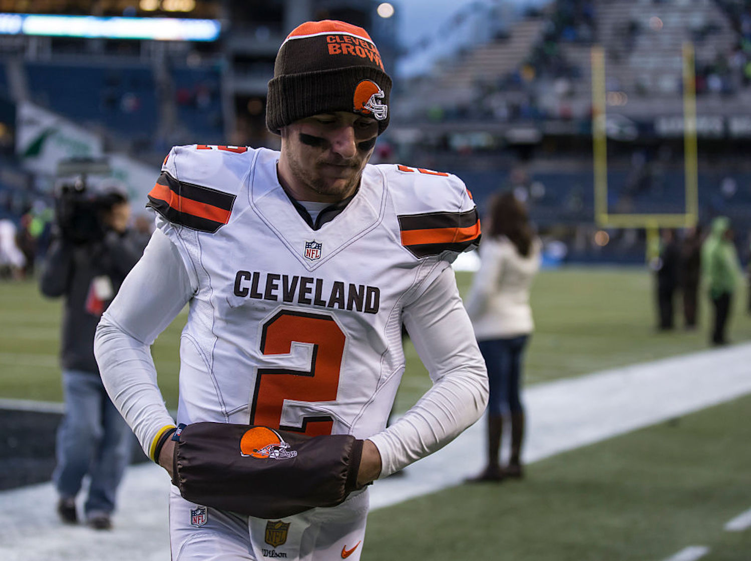 Johnny Manziel inexplicably trolled the Browns after their playoff loss against the Chiefs, which didn't sit right with Cleveland fans.