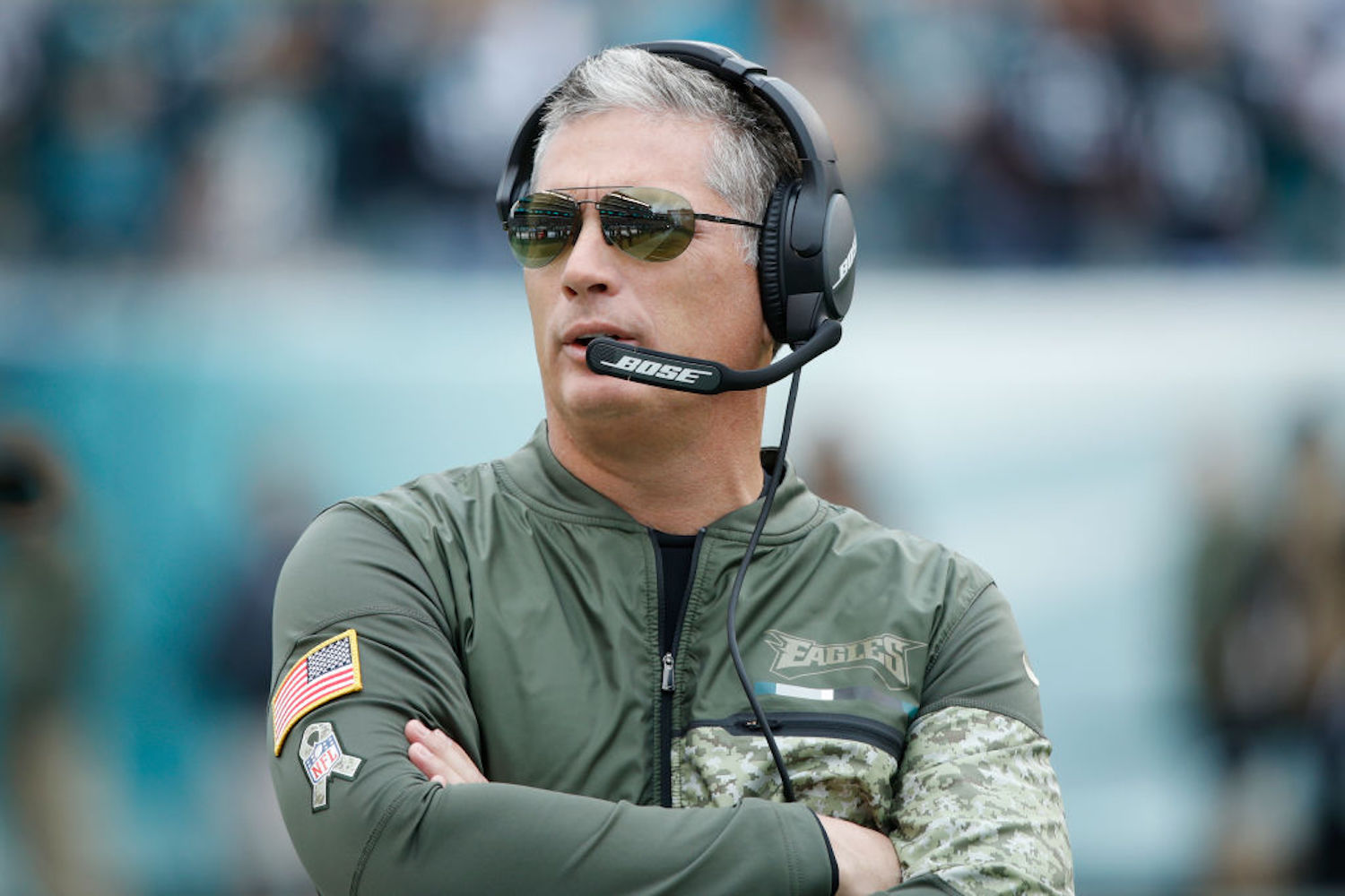 Jim Schwartz has served as the defensive coordinator of the Eagles for five years, but Sunday's game was his last on the sidelines.