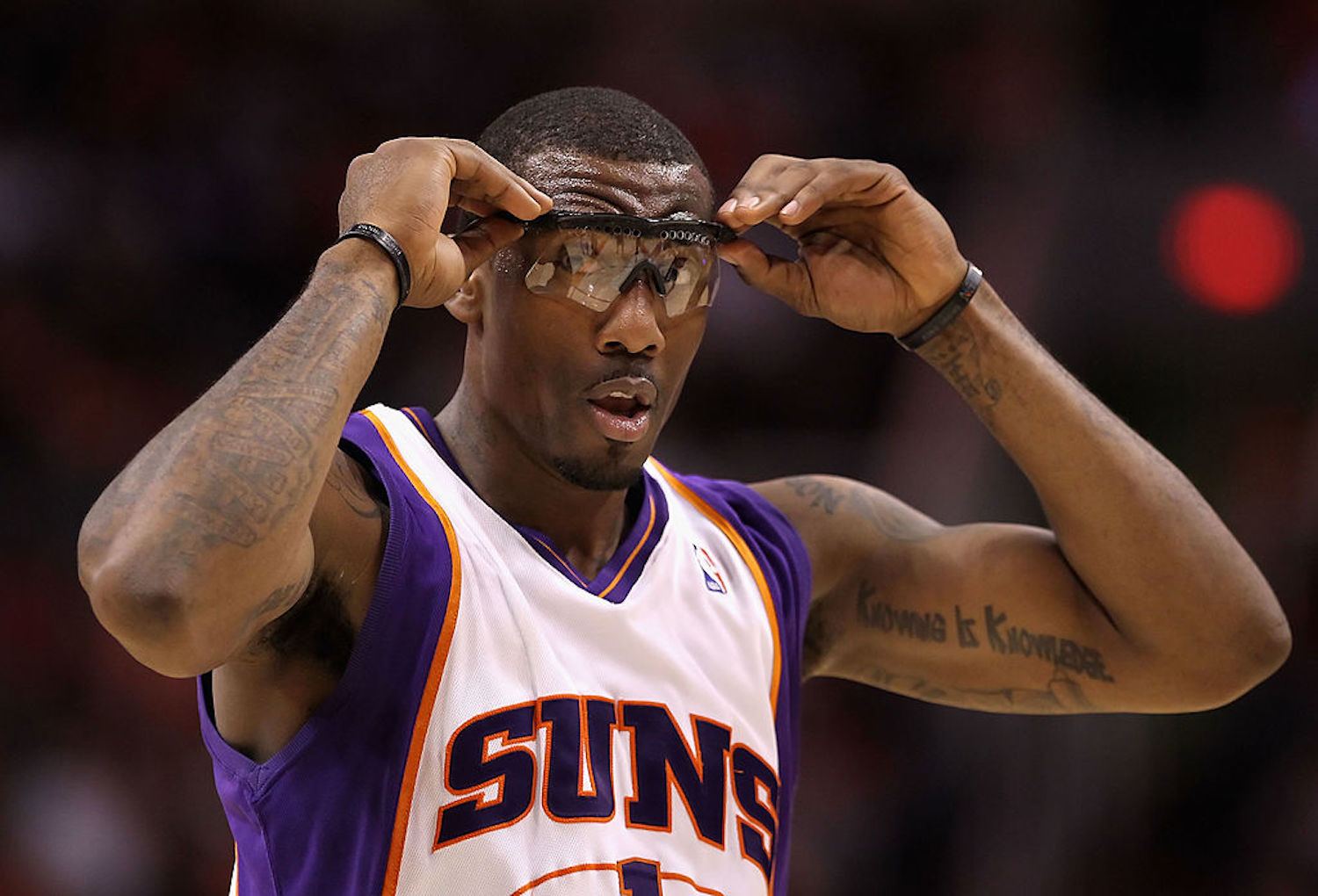 When Amar'e Stoudemire cashed his first NBA check, he decided to use his first purchases to help his mother and brother.
