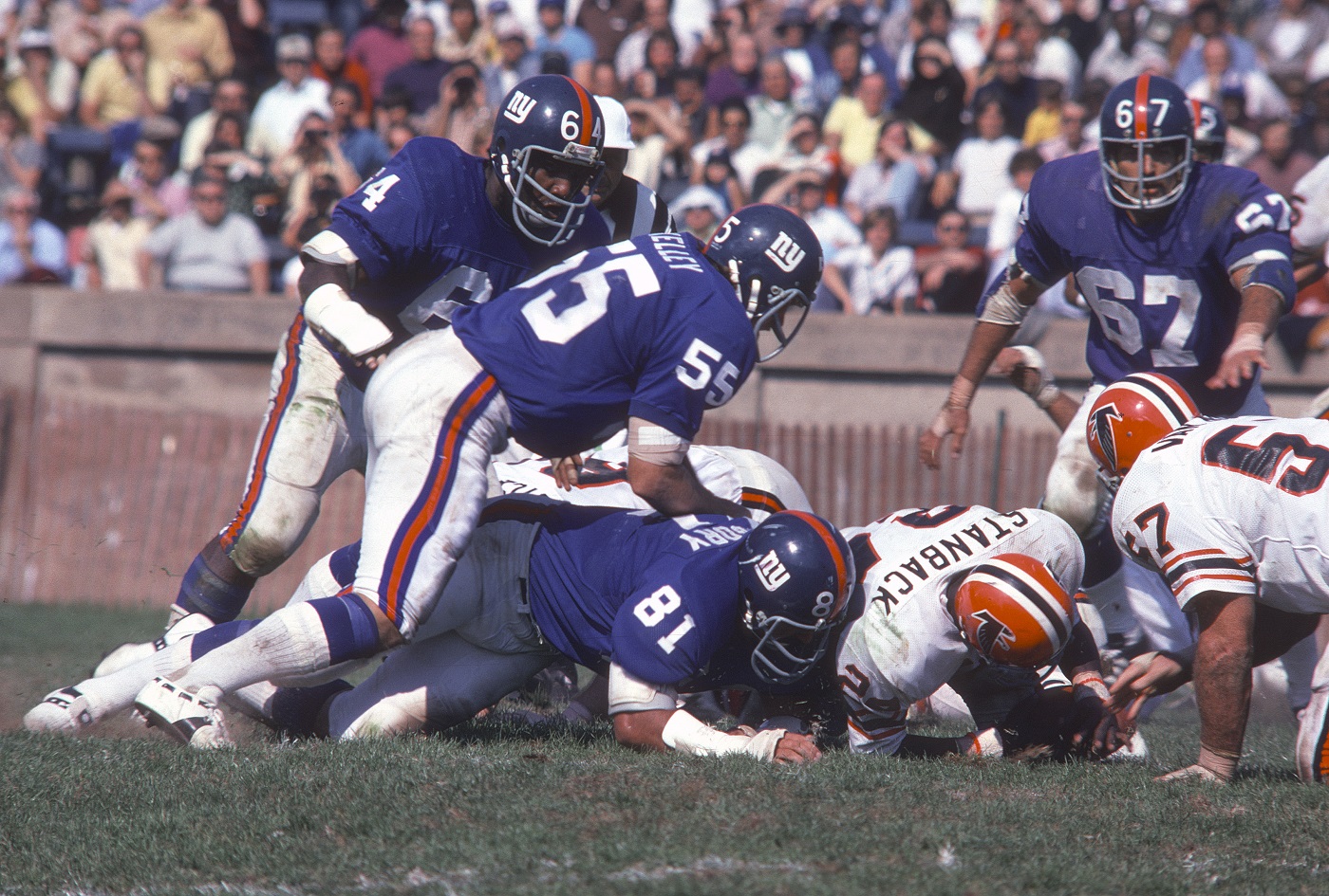 Giants vs. Falcons at Yale Bowl