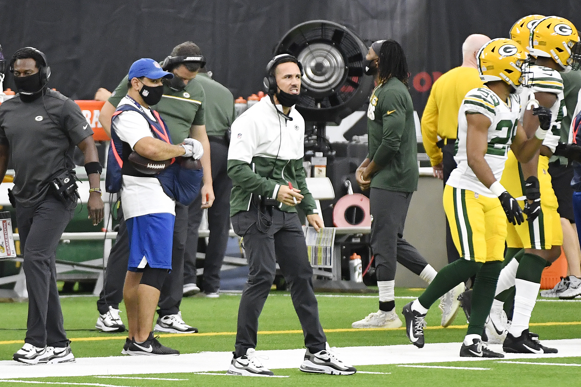 Matt LaFleur of the Green Bay Packers