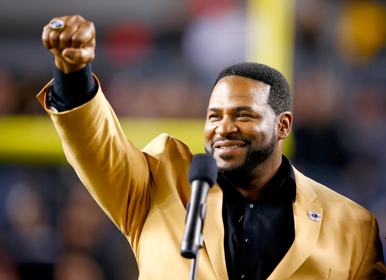 Jerome Bettis of the Pittsburgh Steelers