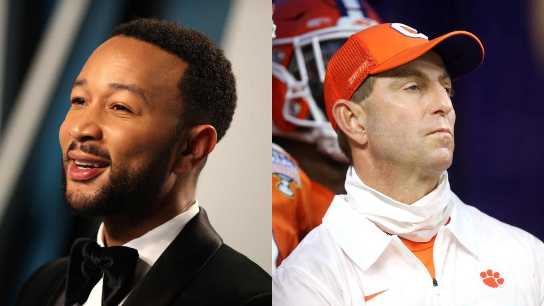 Dabo Swinney and his Clemson Tigers lost to Ohio State in the CFP semifinals, 49-28. Music superstar John Legend then took a shot at him.