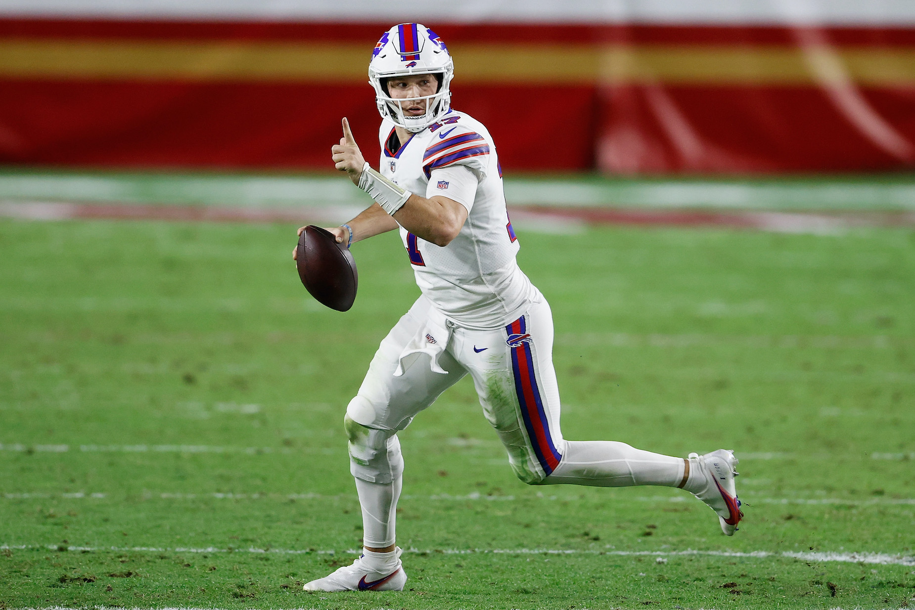 Buffalo Bills quarterback Josh Allen could strike it rich growing nuts.