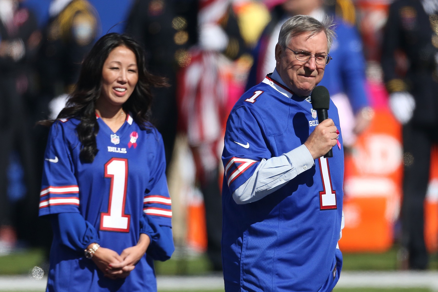 Kim and Terry Pegula bought the NFL's Buffalo Bills in 2014