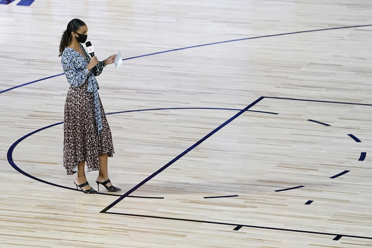 ESPN reporter Malika Andrews