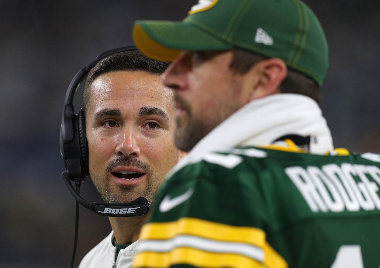 Matt LaFleur of the Green Bay Packers