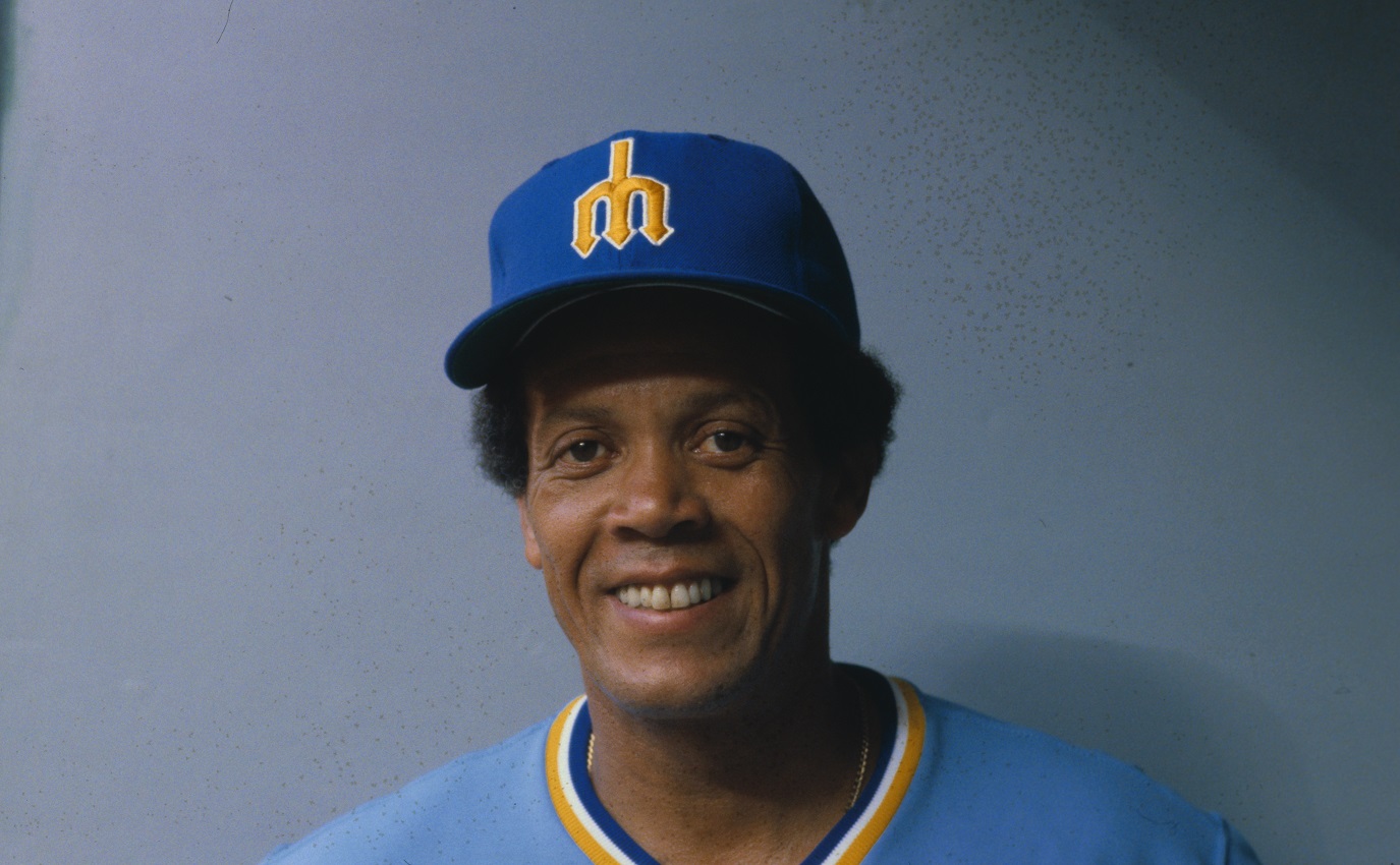 Seattle Mariners manager Maury Wills
