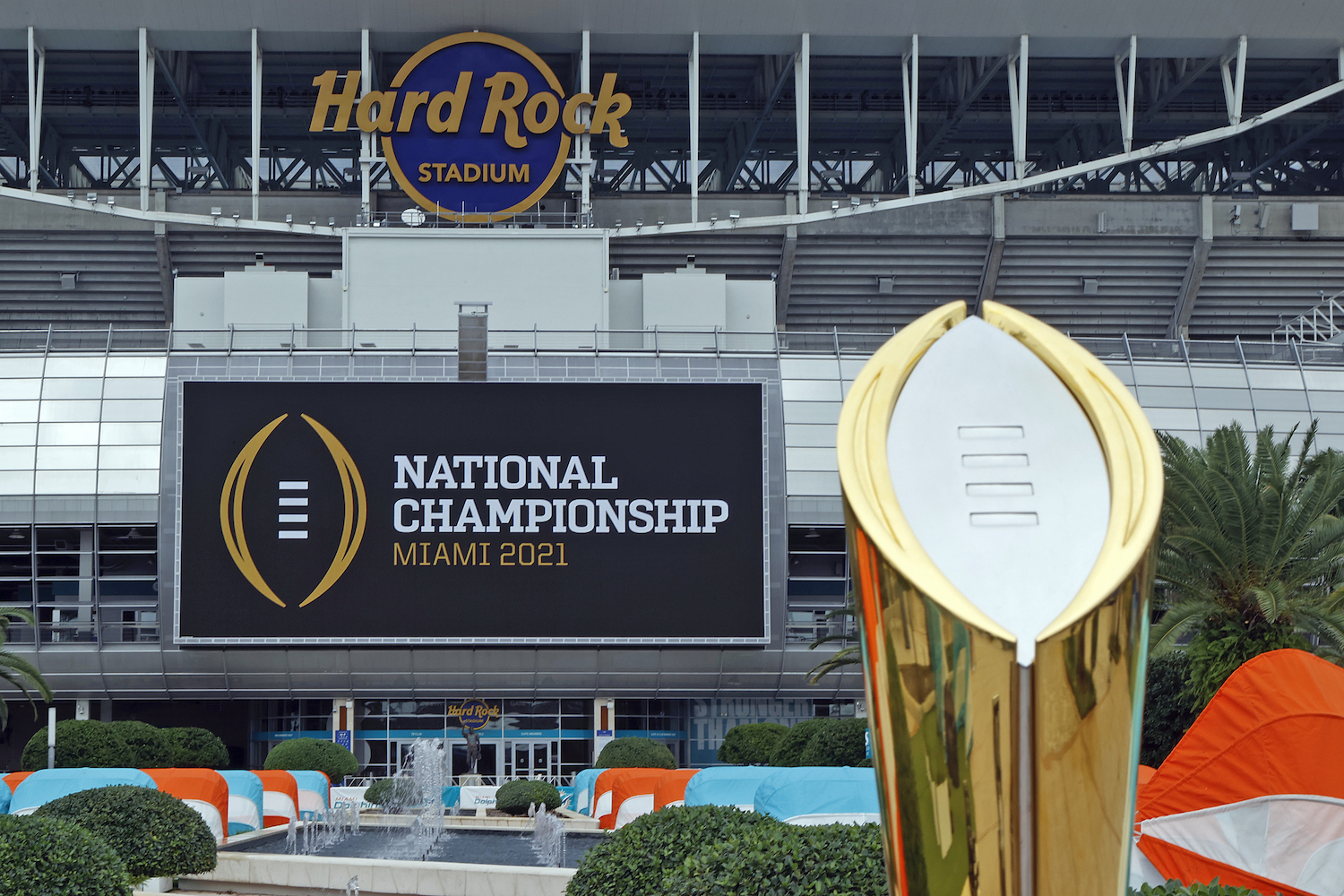 Most college football national championships.