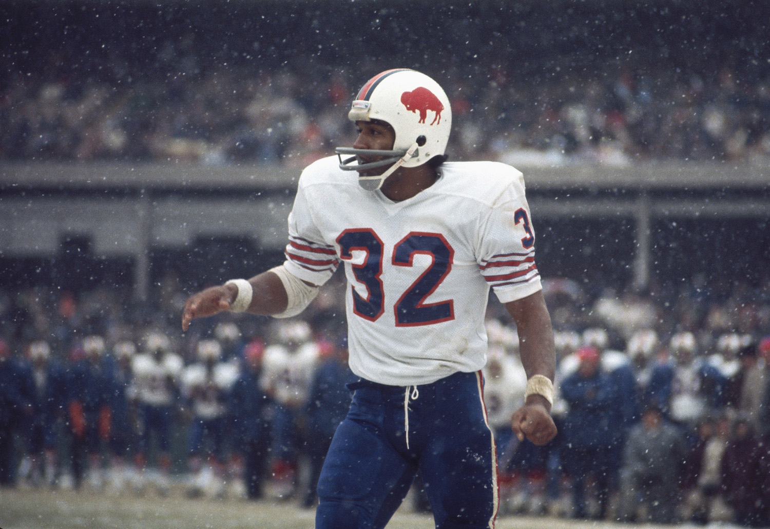 O.J. Simpson still thinks pretty highly of the Buffalo Bills, even in retirement. | Photo by Focus on Sport via Getty Images