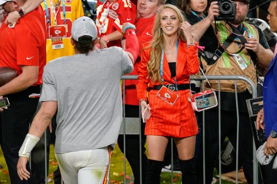 Patrick Mahomes fiance Brittany Matthews responds social media mocking
