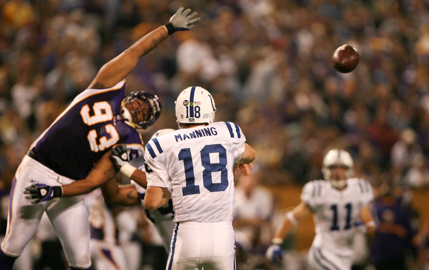 Anthony Gonzalez spent several years of his life catching passes from Peyton Manning before playing a role in Donald Trump's impeachment. |