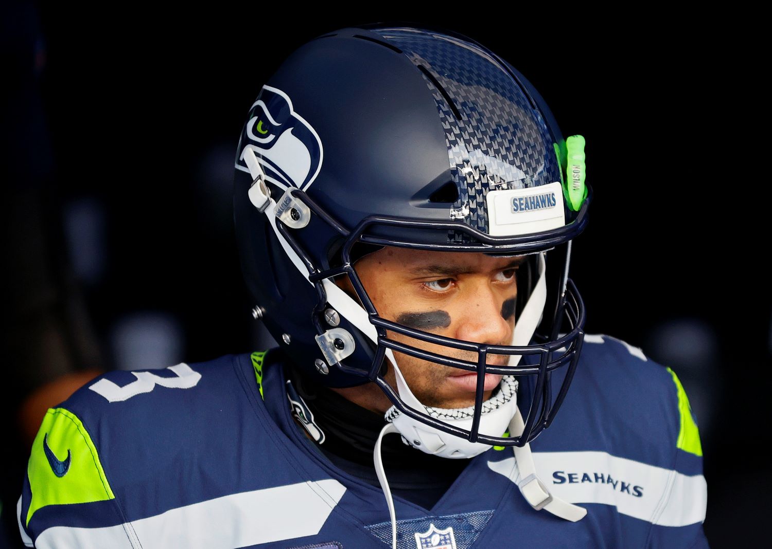 Russell Wilson should be worried about his future with the Seahawks given the team's recent committment to a GM who has lost his magic touch.