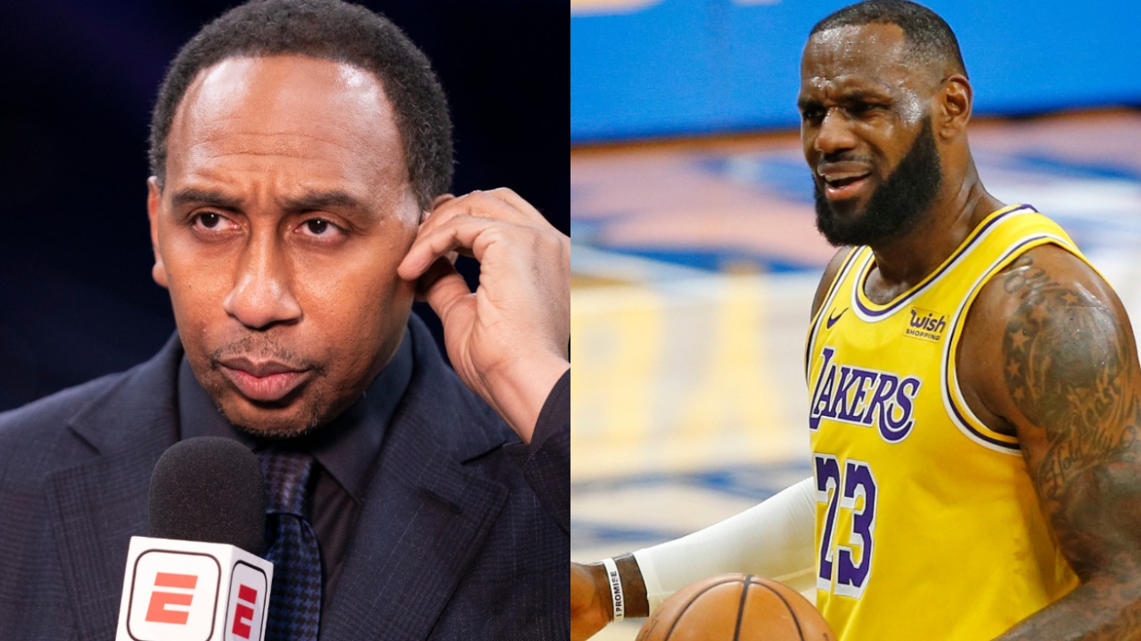 LeBron James and the Lakers continue to look like the NBA's best team. Stephen A. Smith, though, recently called James out for lying.