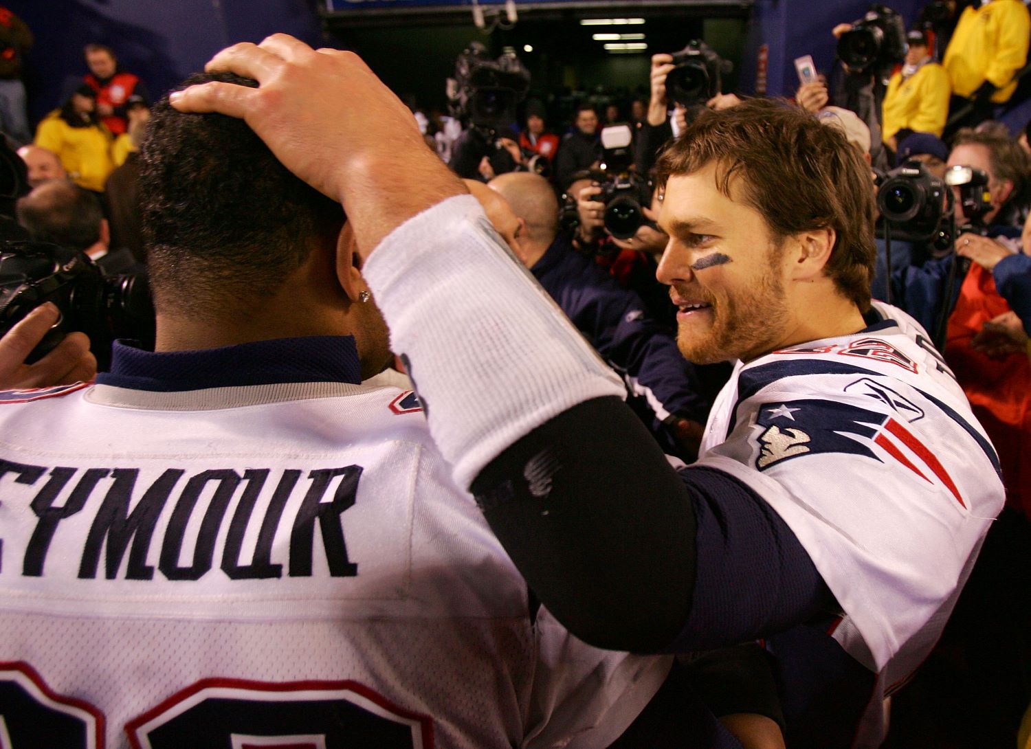 Tom Brady believes Richard Seymour, a Patriots legend who has won a ton of money by playing poker, deserves a spot in the NFL Hall of Fame.