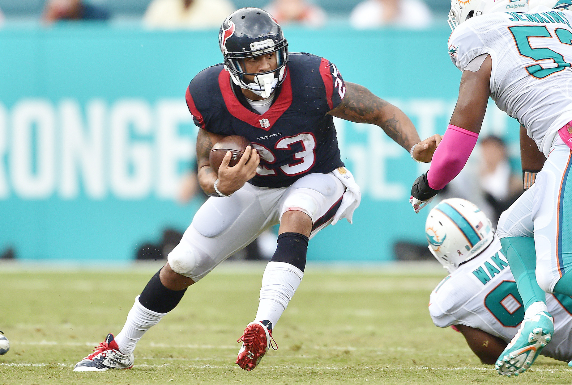 While Arian Foster has a sizable net worth thanks to his NFL career, he wouldn't play football again if he could do it all again.