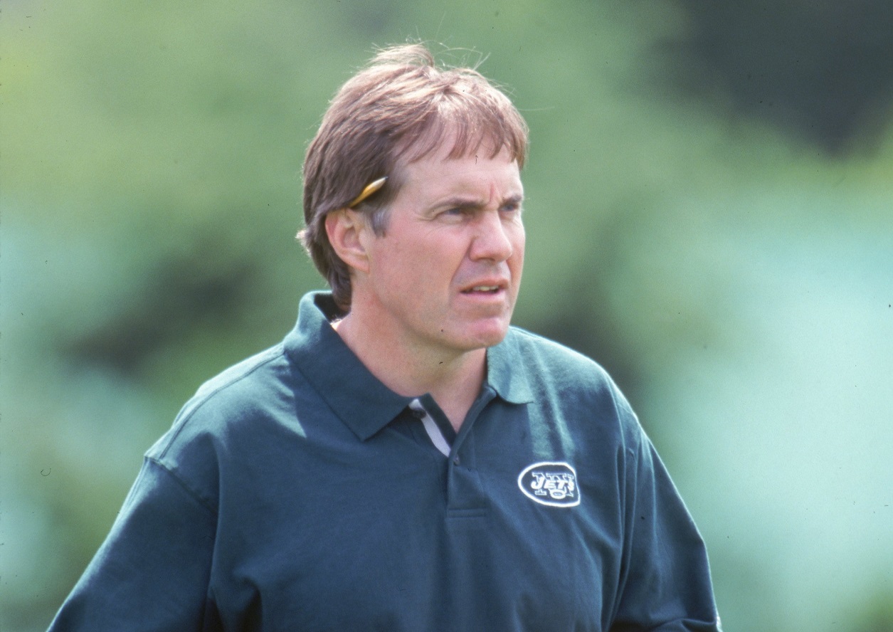Bill Belichick as Jets defensive coordinator