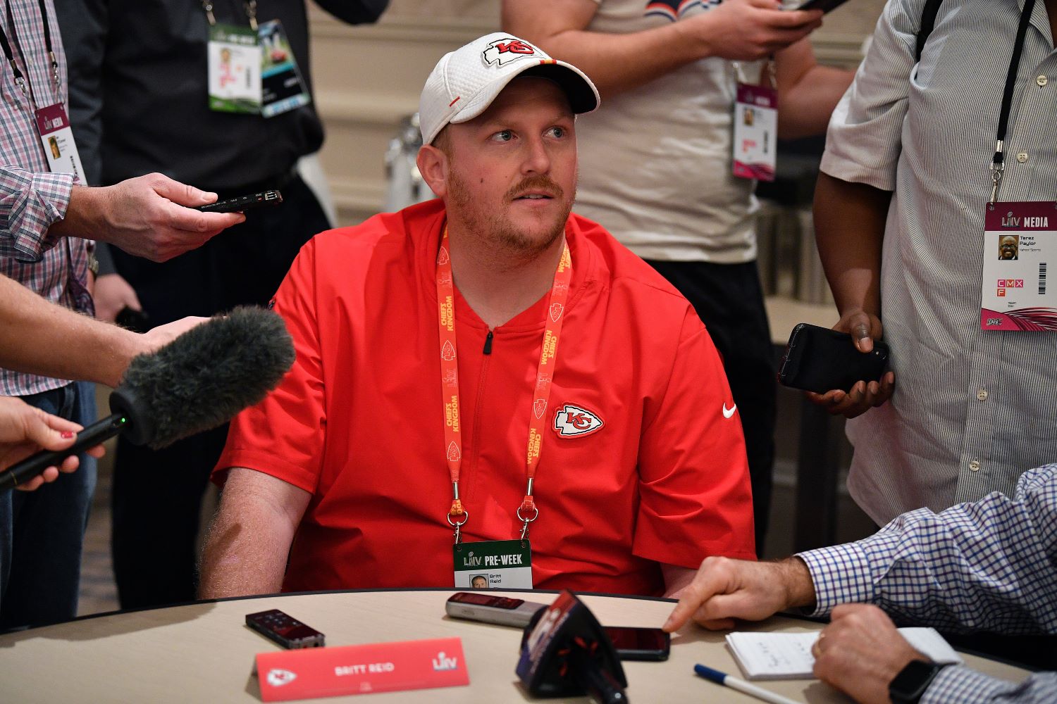 Andy Reid's son, Britt Reid, will not coach for the Chiefs in Super Bowl 55 after a car crash left one child with life-threatening injuries.