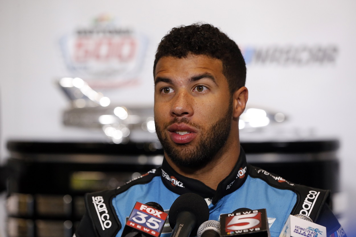 Bubba Wallace physically fought his father