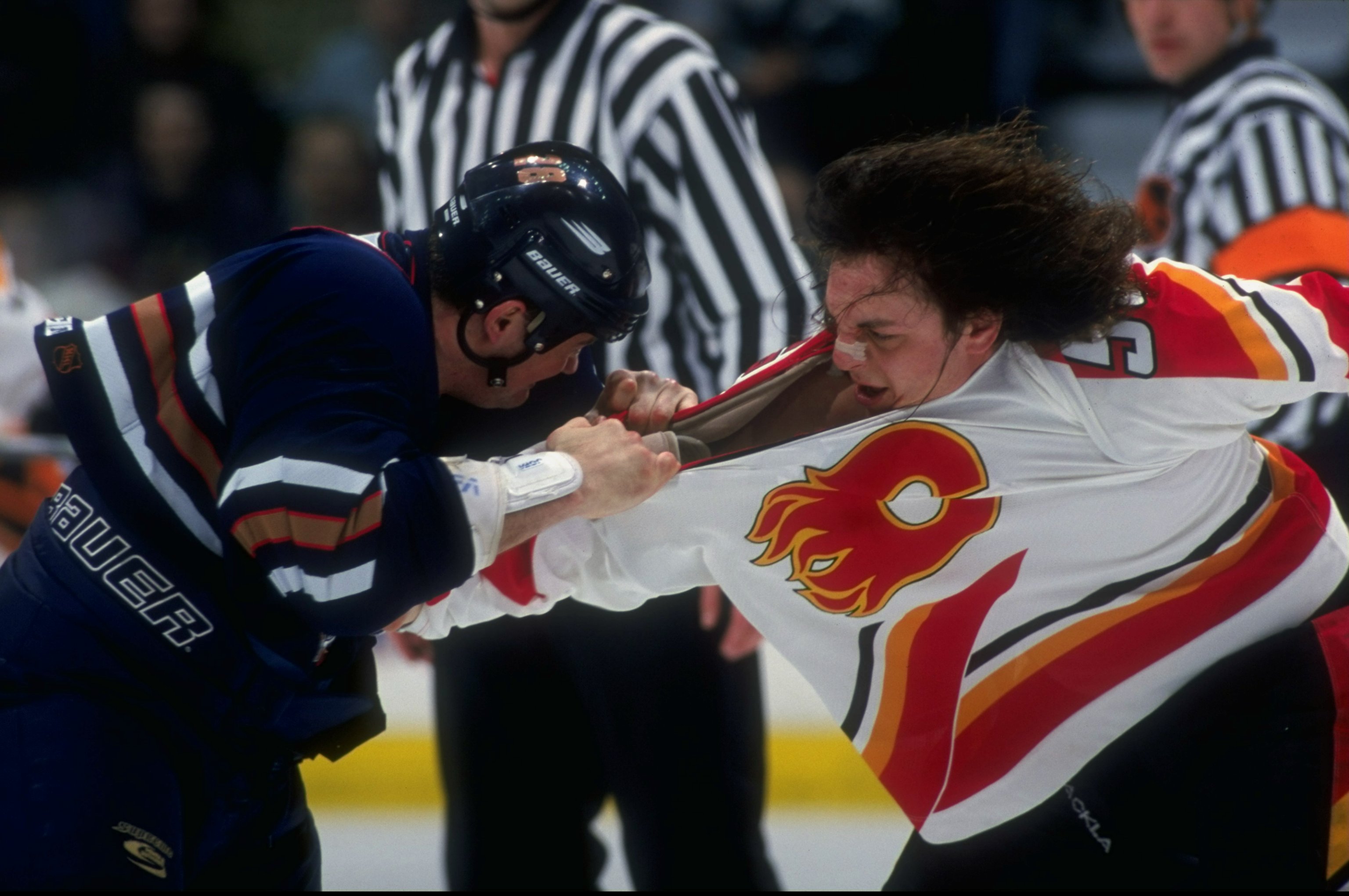 Calgary Flames vs. Edmonton Oilers in 1988