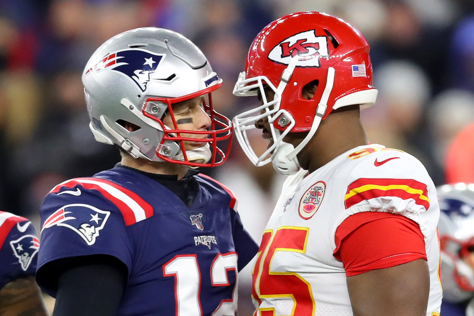 Chris Jones has a message for Tom Brady.