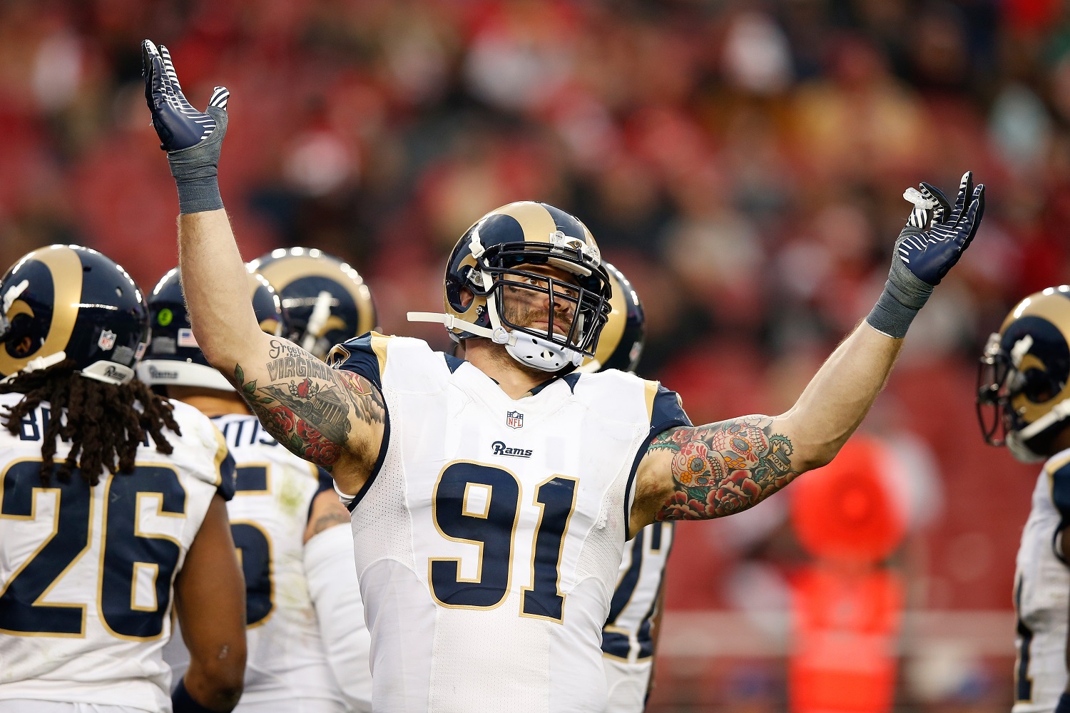 Chris Long played 11 NFL seasons and became active in charitable causes.