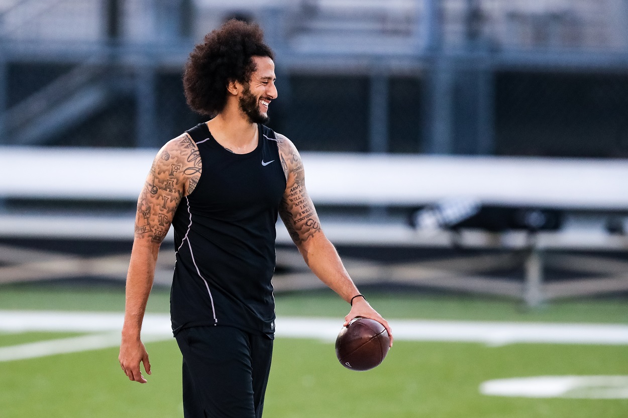 Colin Kaepernick Found a Way to Upstage the NFL at Super Bowl 55
